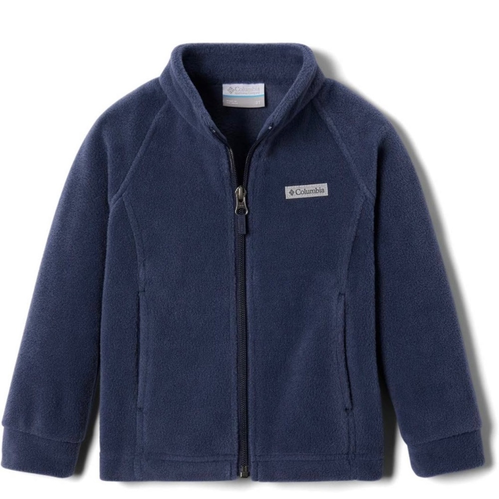 Columbia Benton Springs Kids Fleece Jacket in Nocturnal Blue